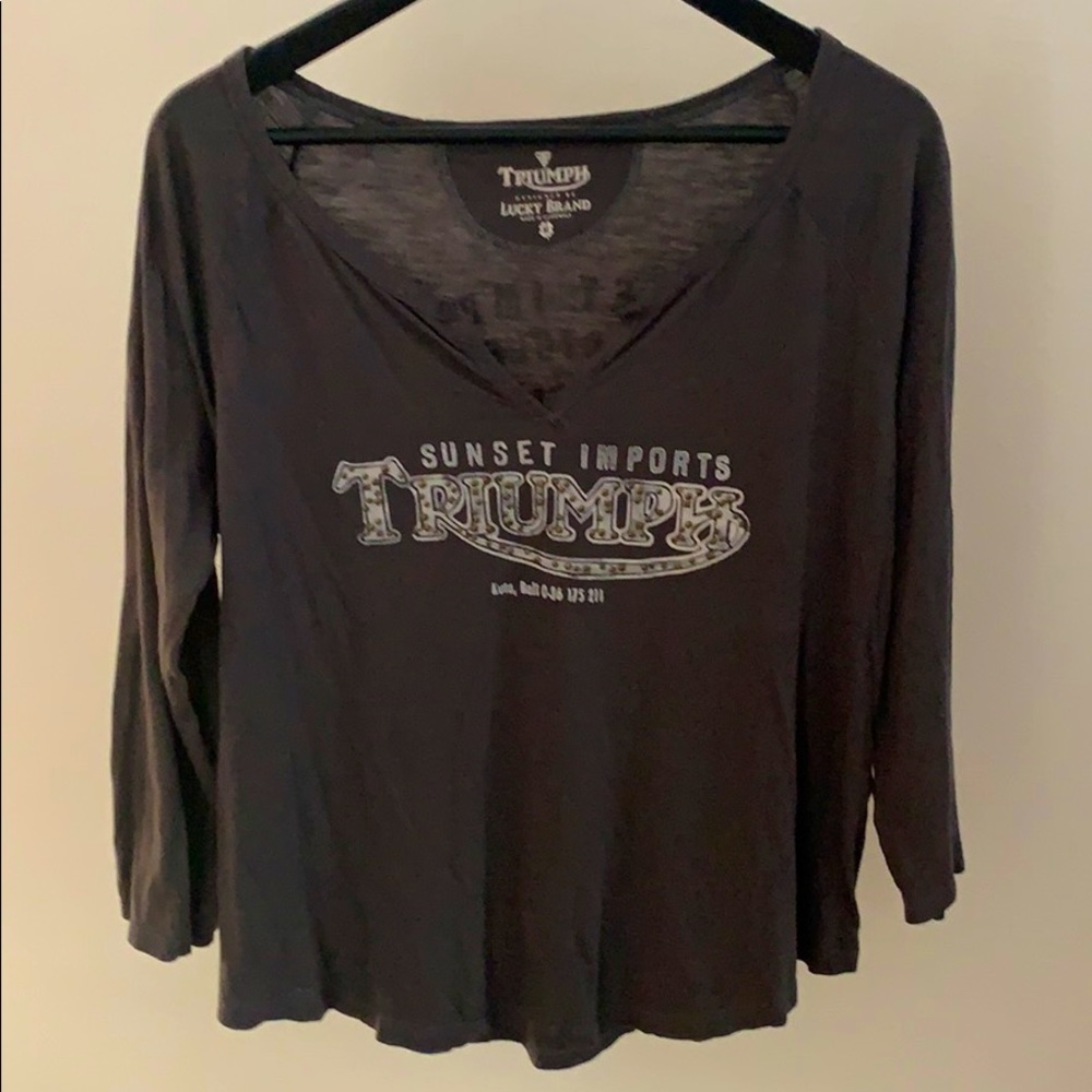 Triumph Motorcycles Lucky Brand Shirt